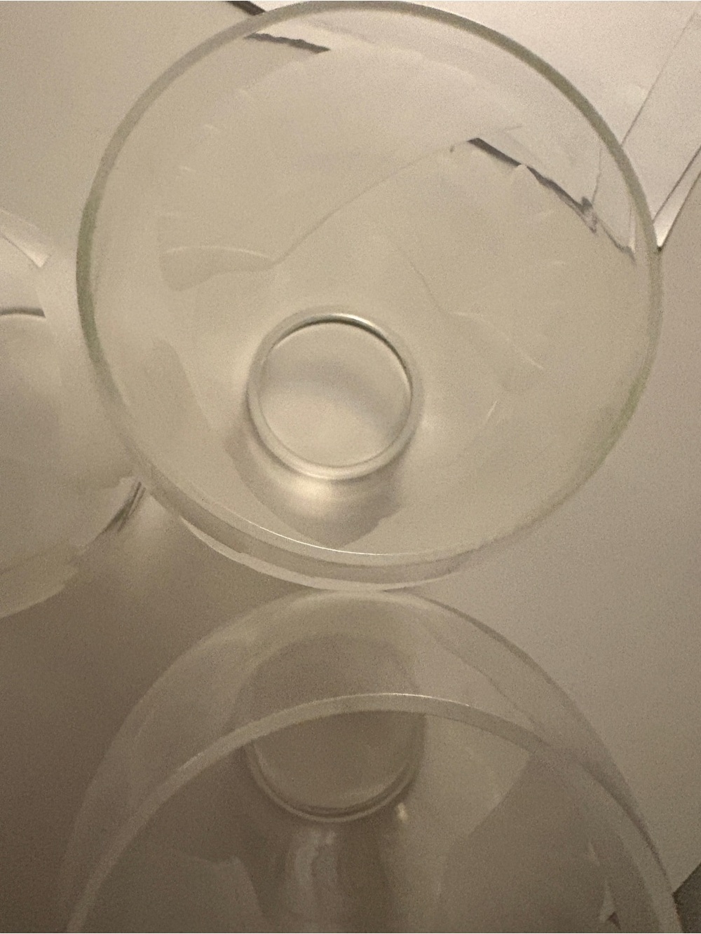 Global covers for the light ceiling fans - Set of 3